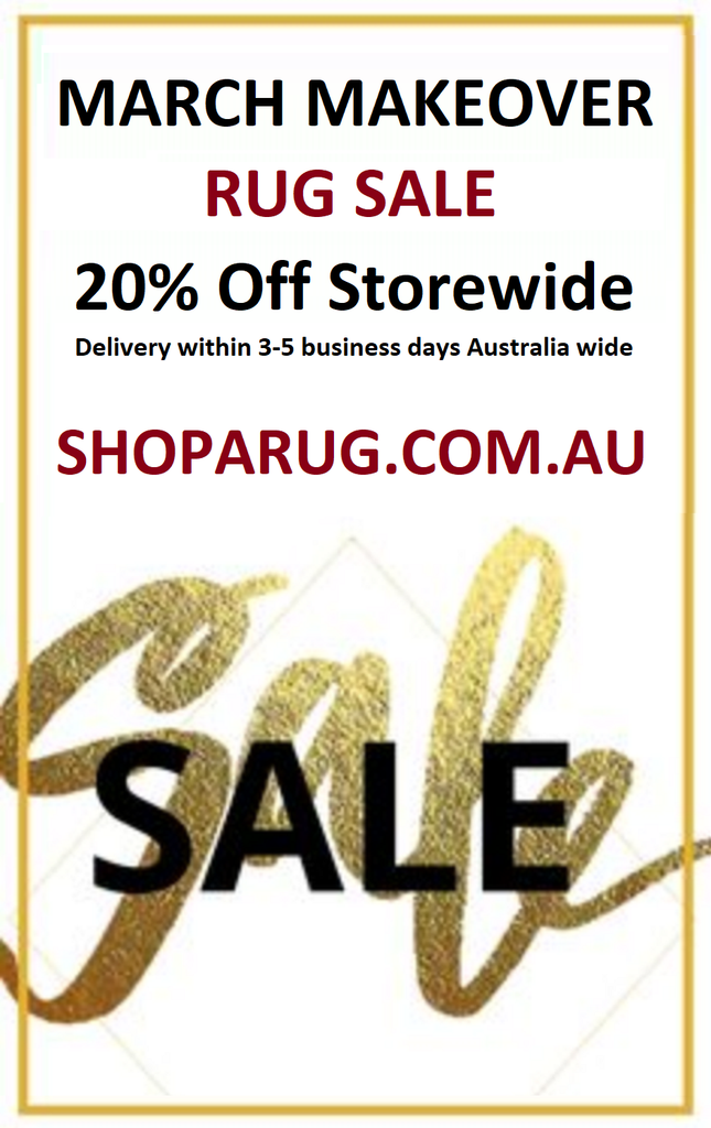 March Makeover Persian Rug Sale