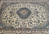 3.4x2.5m Vintage Persian Nain Rug - shoparug