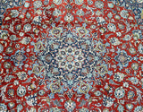 3.9x3m Semi Antique Persian Sarough Rug - shoparug