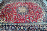 4x2.9m Vintage Persian Isfahan Rug - shoparug