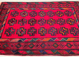 2.9x1.85m Tribal Persian Quchan Rug