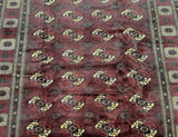 3.65x2.55m Bokhara Turkoman Persian Rug