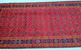 3x1.5m Vintage Persian Quchan Rug - shoparug