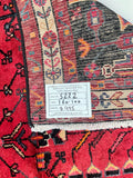 1.6x1m Tribal Persian Tuserkan Rug