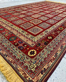 3.1x2.1m Persian Afshari Sumak Tapestry Rug - shoparug