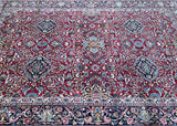 3.7x2.7m Antique Persian Kerman Rug