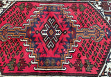 1.5x1m Tribal Persian Khamseh Rug