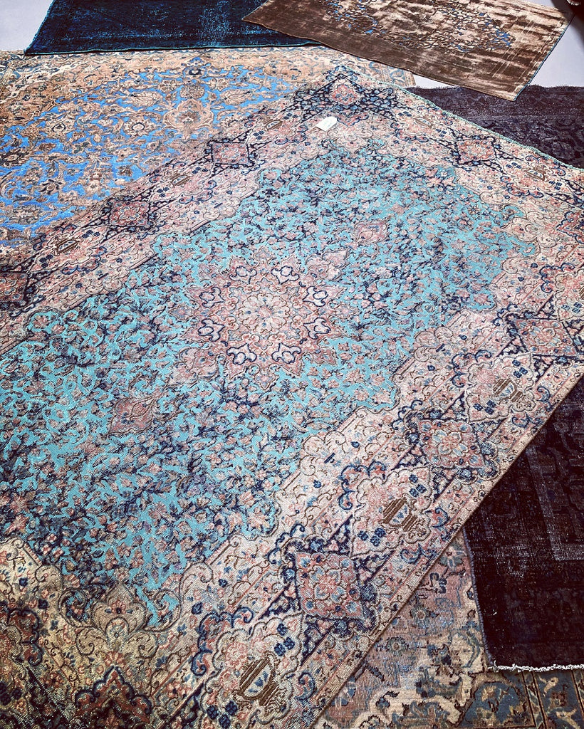 Are Over dyed Vintage Rugs Fashionable?