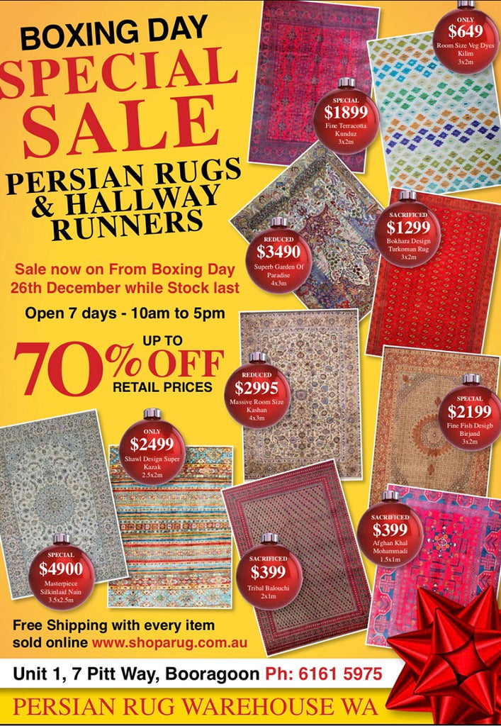 Boxing Day Rug Sale