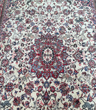 Rare Large Room Size Authentic Antique Persian Sarouk Rug