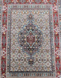 Superb Herati design hand knotted Persian Birjand rug 145x100cm