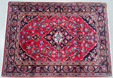 Fine Persian Kashan Rug 1.4x1m