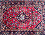Fine Persian Kashan Rug 1.4x1m