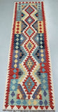 wool-afghan-kilim-hall-runner-240x76cm-perth-australia