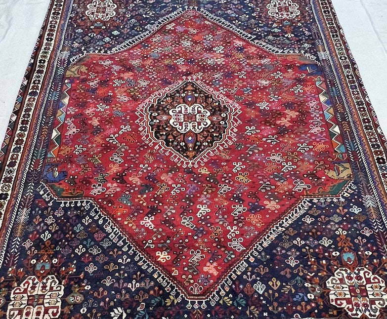 2.9x2.1m Persian Qashqai Shiraz Rug