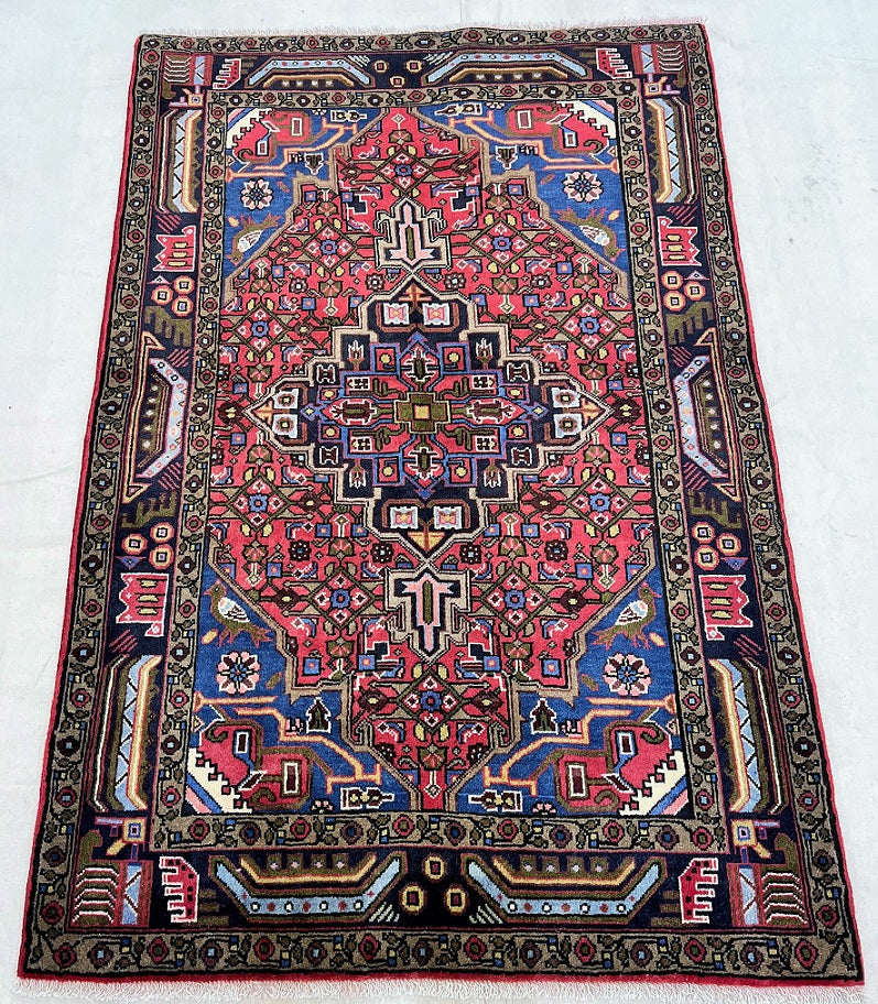 1.6x1.1m Gholtogh Bijar Persian Rug