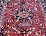 3.3x2.5m Traditional Persian Mashad Rug
