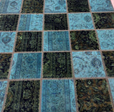 2.1x1.6m Patch Work Persian Rug