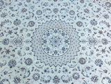 Superb Full Room Size Authentic Hand Knotted Persian Nain Rug