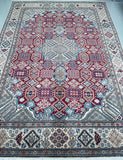 Silk-inlaid Persian Nain Rug 3.6x2.5m Perth