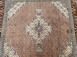 Square Room Size Genuine Handmade Persian Ardebil Rug 2x2m