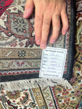 Indian Tabriz Mahi Rug 2.5x1.7m