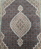 Indian Tabriz Mahi Rug 2.5x1.7m