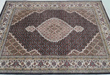 Indian Tabriz Mahi Rug 2.5x1.7m
