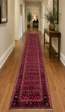 Wool Authentic Handmade Persian Enjelas Hall Runner 410x83cm Perth
