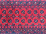Oversize Authentic Handmade Afghan Mazar Hall Runner Shoparug