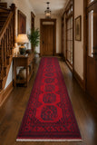 4m long Authentic Handmade Afghan Aqcha Hall Runner Adelaide