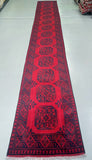 Oversize 5.8m Long Handmade Afghan Mazar Hall Runner Rug Australia