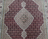 Indian Tabriz Mahi Rug 2.6x2m