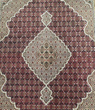 Indian Tabriz Mahi Rug 2.6x2m
