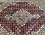 Indian Tabriz Mahi Rug 2.6x2m