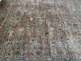 Stunning Large Room Size Authentic Hand Knotted Afghan Chobi Rug Shoparug