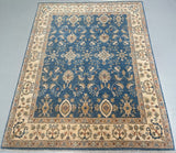 Pure Wool Genuine Hand Knotted Afghan Chobi Rug 199x153cm Perth