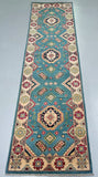 Authentic Handmade Afghan Kazak Hall Runner Perth