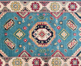 Certified Hand Knotted Afghan Hall Runner 295x82cm Shoparug