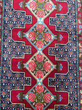 3.7m Persian Senneh Bijar Hall Runner