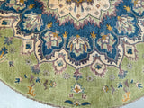 Afghan Chobi Round Rug 2x2m