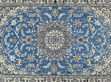 Superfine Persian Nain Rug 1.8x1.2m
