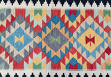 3.9m Afghan Aryana Kilim Hall Runner