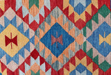 3.9m Afghan Aryana Kilim Hall Runner