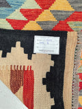 3.9m Afghan Aryana Kilim Hall Runner