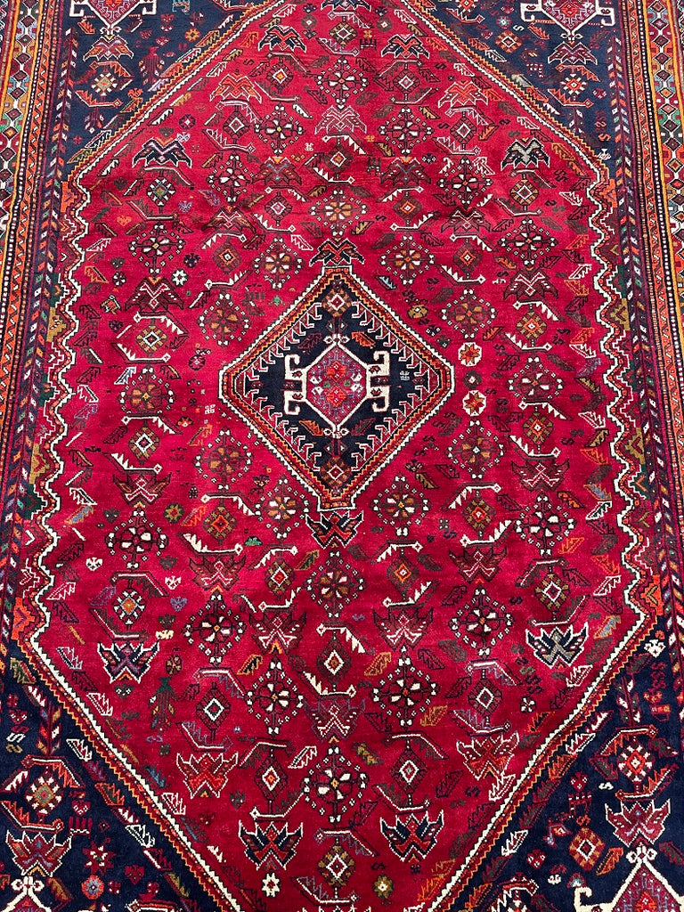 2.7x1.9m Persian Qashqai Shiraz Rug