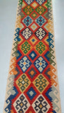 4.8m Afghan Kyber Kilim Hall Runner