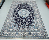 Vintage Persian Nain Rug 3x2m