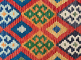 4.8m Afghan Kyber Kilim Hall Runner