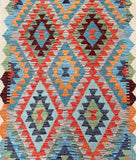 3.9m Afghan Waziri Kilim Hall Runner